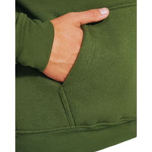 Sudadera con Capucha de Algodón 100% para Hombre, de Primera Calidad, Gruesa y Pesada, Blanca, Estilo Urbano - Venta al por Mayor - Product Image 5