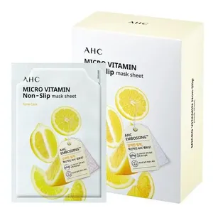 AHC Micro Vitamin Non-Slip Facial Mask Sheet 10 Sheets High Quality Product - Product Image 1
