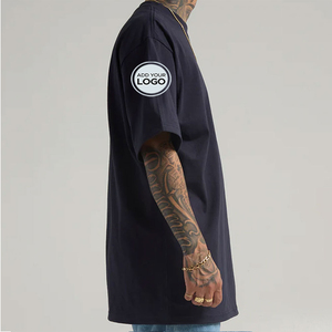 T-shirt personnalisé en coton épais 240 GSM, coupe oversize à épaules tombantes, style Shaka Wear, unisexe, coupe ample, uni - Product Image 1