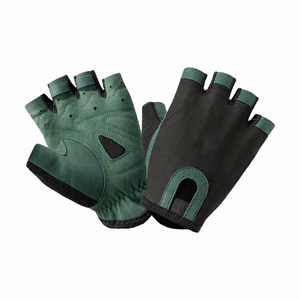 Advanced Cycling Gloves Silicon Printing Grip Half <b>Finger</b> Mountain <b>Bike</b> Mitts Comfortable Fit Outdoor Sports Gear Cycling Gloves - Product Image 4