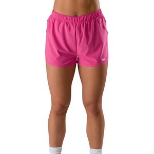 Shorts Deportivos Ligeros de Color Rosa para Mujer, de Secado Rápido, Transpirables, para Entrenamiento, Gimnasio, Fitness, con Bolsillos - Product Image 1