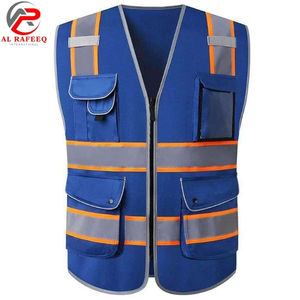 Chaleco de Seguridad Reflectante de Alta Visibilidad a Precio Mayorista, Chaleco de Trabajo de Alta Visibilidad, Fabricante OEM Personalizado 2026, Corte Ajustado - Product Image 5