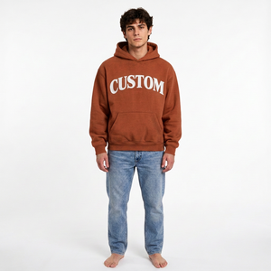 Sudadera con Capucha Térmica para Hombre, Sudadera de Forro Polar, Ropa Casual para Clima Frío, Venta al por Mayor, Fabricante de Ropa - Product Image 1