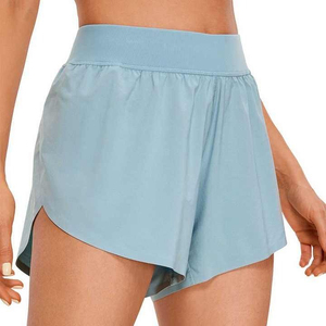 Shorts de sport pour femmes, élastiques, pour yoga, effet ventre plat, taille haute, respirants, shorts de cyclisme pour femmes - Product Image 5