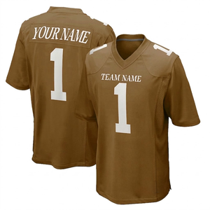 Maillot de sport court en mesh à séchage rapide Uniswift personnalisé pour homme, design surdimensionné, style football américain - Product Image 3