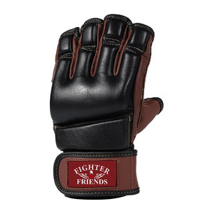 ออกแบบโลโก้ตามสั่ง ถุงมือ MMA หนัง PU คุณภาพสูง ทนทาน 100% หนังแท้ ถุงมือ MMA ไทย - Product Image 2