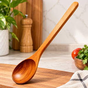 Juego de Cucharas de Cocina de Madera, Cucharas para Servir, Utensilios de Cocina para Cocinar, Remover y Mezclar - Product Image 3