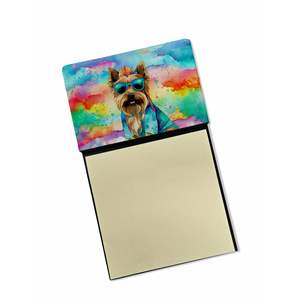 New Cairn Terrier Hippie Dawg Self-Sticky Note <b>Pads</b> Dispenser and Memo <b>Pads</b> Blank <b>Desk</b> Accessories Card & Note Holder - Product Image 1