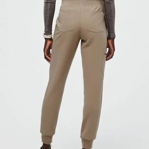 Premium Macchiato Colored Medical Scrub <b>Sets</b> Customize Hospital Nurse Uniform V-Neck Top Cargo Pants <b>Doctor</b> Nursing Workwear <b>Set</b> - Product Image 6