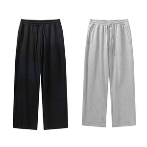 Fabricant de pantalons de survêtement personnalisés 100 % coton pour hommes, pantalons de jogging amples en molleton bouclette, pantalons de survêtement vierges - Product Image 3