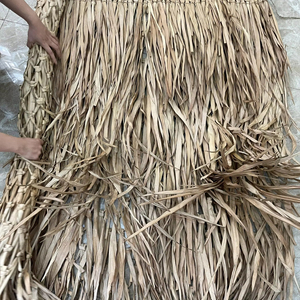 Durable Thatch Roofing for Resort Hotel Outdoor Summer Decoration Eco Friendly Beach Hut Villa Shade Cover Tropical Style Panel - Product Image 1