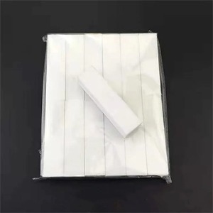 Mini Lima de Uñas Desechable de Esponja, Doble Cara, Blanca, Rectangular, Nuevo Diseño, Herramienta para el Cuidado de las Uñas - Product Image 2