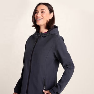 Chaqueta Impermeable de Punto para Mujer, con Capucha, Cierre, Resistente al Viento, Transpirable y de Secado Rápido para Correr al Aire Libre - Product Image 5