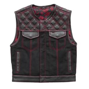 Premium <b>Biker</b> Leather Racing Motorcycle Protective Vest Windproof <b>Plus</b> <b>Size</b> for Men 2026 Made in Pakistan - Product Image 3