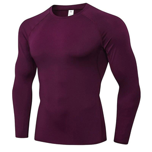 Camiseta de Compresión Premium de Manga Larga |   Ropa Deportiva UPF50+ Antibacteriana de Spandex/Poliéster |   Proveedor OEM de Ropa Deportiva Personalizada - Product Image 3