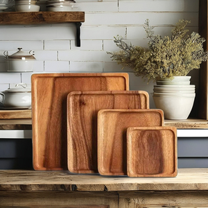 ถาดไม้หรูหราสำหรับตกแต่งแบบอินเดียทั้งแบบดั้งเดิมและร่วมสมัย เหมาะสำหรับการนำเสนอ เพิ่มเสน่ห์ให้กับงานเทศกาลต่างๆ - Product Image 4