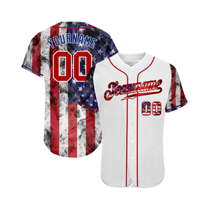 OEM Baseball Game Jerseys Team Baseball Shirts Lightweight Mesh Factory Price Private <b>Label</b> - Product Image 6
