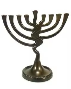 Golden Five-Arm Candelabra with <b>Red</b> LED Pillar <b>Candles</b> Flameless Home Decoration Wedding <b>Candle</b> Holder - Product Image 5