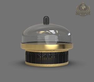 Stainless Steel Eco-Friendly Round <b>Cake</b> <b>Dome</b> with Base <b>and</b> <b>Stand</b> <b>Cake</b> Display Cover - Product Image 3