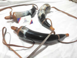 Corneta de Batalla Vikinga, Corneta de Señalización Vikinga, Inspirada en la Cultura Nórdica, 100% Cuerno Genuino de Búfalo, Ragnarok, Odín - Product Image 4