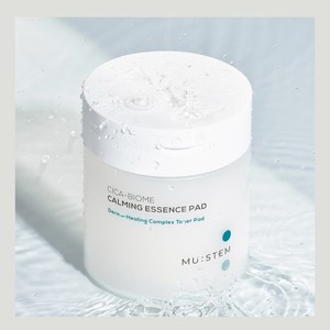 Disques de coton démaquillants Myuseutem Korean K-Beauty Cica Biome Calming Essence Pad 60 feuilles Fabriqués en Corée - Product Image 4