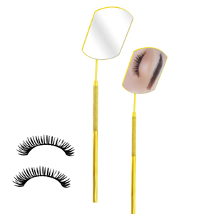 Wholesale Custom Logo Lash Extension <b>Mirror</b> For Eyelash Application OEM ODM Services Stainless Steel Eyelash <b>Mirror</b> - Product Image 1