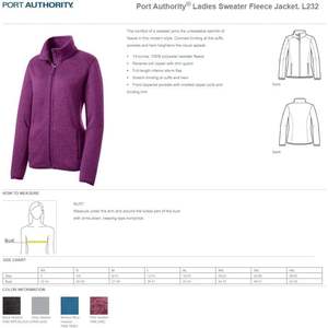 2025เสื้อกันหนาวขนแกะ L232สำหรับผู้หญิงปรับแต่งได้ปรับแต่งได้สไตล์กลางแจ้งพร้อมข้อความโลโก้ของคุณเองมีให้เลือก3สี - Product Image 3
