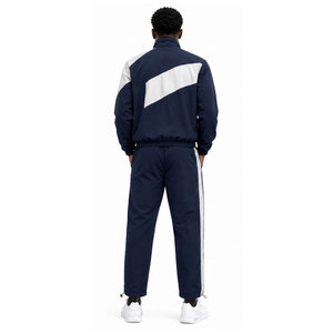 Custom Clothing Windbreaker <b>Jacket</b> and Nylon <b>Track</b> Pants Detachable Zip up Nylon Sweatsuit Set <b>Men</b> Windbreaker Tracksuit - Product Image 3