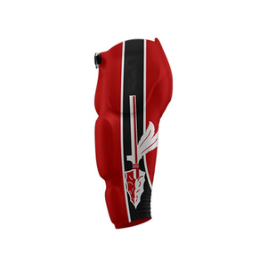 Mens Black <b>Padded</b> American Football Pants Belt Closure Breathable Athletic Practice Game Performance Sportswear Adult Wear pants - Product Image 6