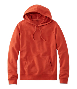 Sudadera con Capucha Naranja Sólida para Hombre, Sudadera con Mangas Raglán y Bolsillo, Top Informal de Manga Larga - Product Image 1