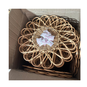Premium Natural Woven Rattan <b>Placemat</b> Dining <b>Table</b> Decor Vietnam Supplier - Product Image 1