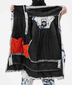 Veste de ski d'hiver pour homme, imperméable, respirante, coupe-vent, isolante thermiquement, en spandex/polyester, style vintage, pour sports de neige en plein air - Product Image 2