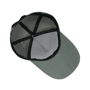 Gorra de Béisbol Unisex de Algodón de 6 Paneles con Diseño de Bloques de Color en Contraste, Ajustable, Informal, para Adultos - Product Image 5