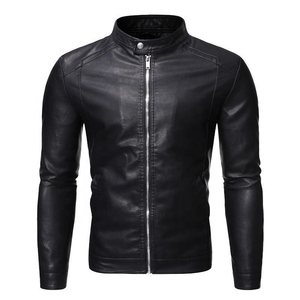 Chaqueta de cuero premium para hombre, abrigo de invierno cálido y a la moda, fabricante OEM, chaqueta de invierno personalizada. - Product Image 1
