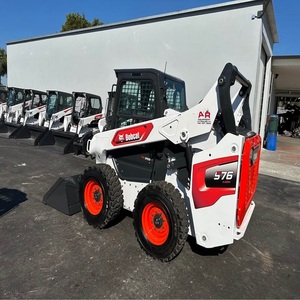 รถตักล้อยาง Bobcatts S76 เครื่องยนต์ดีเซล ปั๊มประสิทธิภาพสูง อุปกรณ์เคลื่อนย้ายดินสำหรับงานหนัก เหมาะสำหรับงานก่อสร้างและเกษตรกรรม - Product Image 5