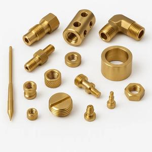 Piezas Mecanizadas de Precisión en Latón Duradero con Geometrías Complejas para Sistemas Hidráulicos Mediante Tecnología CNC Multiaxis Avanzada - Product Image 5