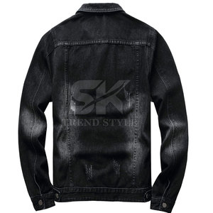 Chaqueta de mezclilla de primera calidad para hombre, estilo casual, tela cómoda y de uso prolongado, chaqueta de invierno para hombre - Product Image 2