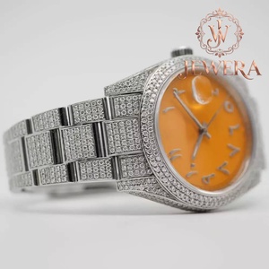 Mossinate Luxury Stainless Steel <b>Diamond</b> <b>Watch</b> with Durable Quartz Movement Stylish Timepiece for Special Occasions and Everyday - Product Image 3