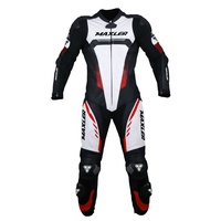 Combinaison en cuir de course de moto certifiée CE niveau 2 combinaison de course coupe-vent et imperméable combinaison complète en cuir résistant à la déchirure