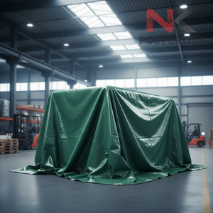 Bâche agricole verte imperméable pour la protection des cultures, usage industriel et maritime, certifiée ISO9001 - Product Image 1