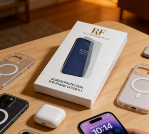 Luxury Paper Packaging <b>Box</b> for Tempered Glass Screen Protector, Premium Protective Film Gift <b>Box</b> - Product Image 1