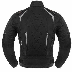 Best Quality Racing Men's Motorcycle Jacket <b>Waterproof</b> Cordura Leather Textile for Race Motorbike Sportswear Size XL - Product Image 5