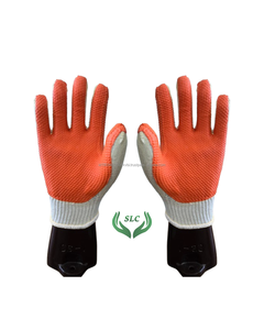 ถุงมือผ้าฝ้ายลามิเนตยางเพชรร่อง27ซม. ป้องกันการกระแทกป้องกันไฟฟ้าสถิตย์ป้องกันการกระแทกยี่ห้อ RPG ป้องกันมือและแขน - Product Image 5