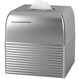 Porte-boîte à mouchoirs carré élégant en acier inoxydable pour comptoirs de salle de bain et chambres à coucher – Distributeur de mouchoirs moderne en métal à prix réduit - Product Image 1