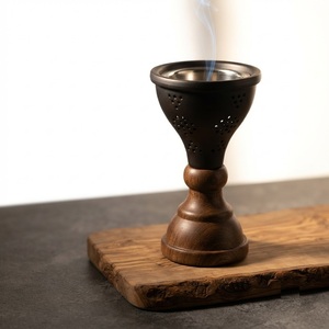 Hammered Metal Mabkhara Incense Burner Wholesale Modern <b>Oud</b> <b>Bakhoor</b> Censer Charcoal Holder for Ramadan Eid Festive Home Decor - Product Image 2