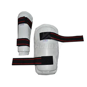 2026 Shin <b>Pad</b> Leather Taekwondo Lightweight Eco-Friendly Comfortable Protection Guard for Training - Product Image 6