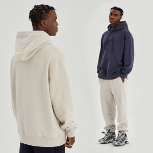 Custom <b>Mens</b> French Terry <b>Pullover</b> Hoodie Relaxed Fit for US Streetwear Brands - Product Image 6