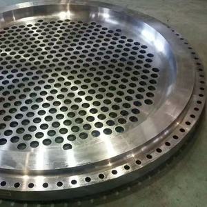 ताप विनिमायक कार्बन स्टील, डुप्लेक्स स्टेनलेस स्टील, टाइटेनियम ट्यूब शीट फ्लैंज के लिए अनुकूलित एस्म S266 ग्राम 2/S105 ट्यूब शीट - Product Image 3