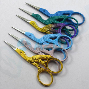 Professional Stainless Steel Multi Color Embroidery <b>Scissors</b> for <b>Sewing</b> Thread Trimming Cross Stitch and Needlework Crafts - Product Image 6