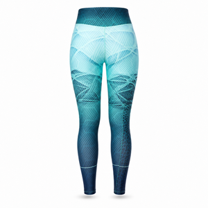 Leggings de yoga taille haute pour femmes, imprimés sur mesure, pour l'entraînement, la gym, le fitness, la compression athlétique, sublimation, pantalons de yoga - Product Image 3